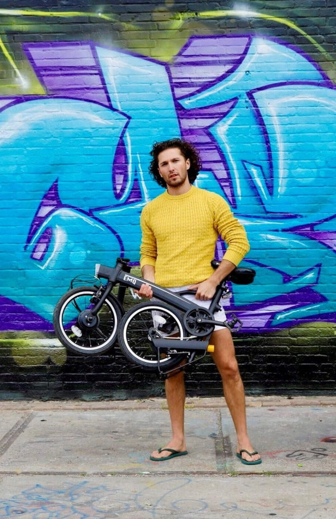 EMQ vouwfiets: de compacte elektrische vouwfiets van slechts 12,9 kg
